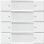 Busch-Jaeger 6737/01-84 Wandzender ZigBee Light Link, 4-kanaals Future linear Studiowit (draadloze wandzender)