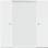 Busch-Jaeger 6735/01-84 Wandzender ZigBee Light Link, 1-kanaals Future linear Studiowit (draadloze wandzender)