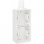 Niko 701-84251 Dubbele, verticale spuitwaterdichte opbouwdoos met één M20-ingang met wartel voor de inbouw van twee functies, White