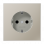 Jung LS ES 1520 N Wandcontactdoos met beschermingscontact Edelstaal
