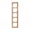 Busch Jaeger 1725-283 Busch-Axcent Afdekraam 5-voudig Bruin Glas