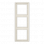 Jung LS 983 W Afdekraam voor horizontale en verticale combinatie 3-voudig Wit