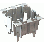 Legrand 351329 Wandgootdoos enkelvoudig 71x71mm