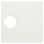 Niko 101-69101 Afwerkingsset voor enkelvoudige coaxaansluiting voor tv, White