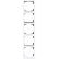 Busch Jaeger 1725-44G Busch-art linear 5-voudig Studio wit