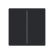 Busch Jaeger LFW/A.2.63.11-885 Future Linear Afdekking 2-voudig voor keypad Zwart mat