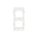 Theben 9070822 Mounting 2-way plate iON Wit
