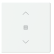 Busch Jaeger LFJW/A.1.63.11-884 Future Linear Afdekking 1-voudig wip voor keypad met symbool “Jaloezie" Studiowit mat