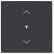 Busch Jaeger LFDW/A.1.63.11-81 Future Linear Afdekking 1-voudig wip voor keypad met symbool “dimmen" Antraciet