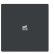 Busch Jaeger LFST/A.1.63.11-81 Future Linear Afdekking 1-voudig wip voor keypad met symbool “Scene" Antraciet