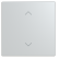 Busch Jaeger LFAW/A.1.63.11-83 Future Linear Afdekking 1-voudig wip voor keypad met symbool “omhoog omlaag" Aluzilver